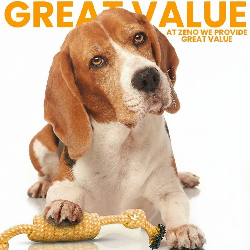 10 Piece Dog Rope Toys Set - Durable Chew Toys for Puppies & Dogs - Freddie & Wilson