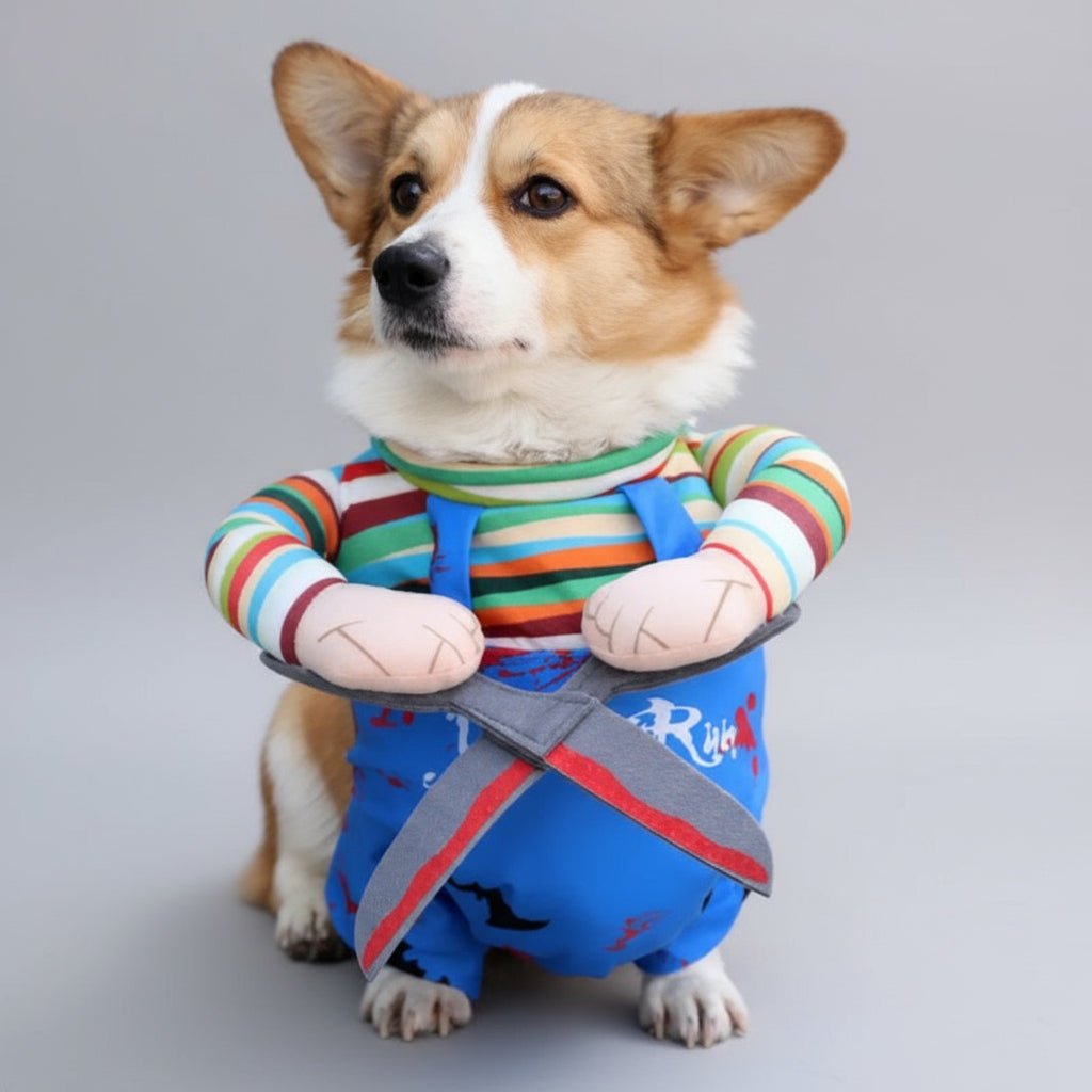 Pet Halloween Costume - Funny Scissor Outfit for Cats & Dogs - Freddie & Wilson
