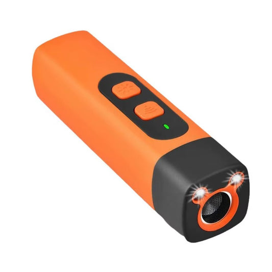 Rechargeable Ultrasonic Dog Repeller with Remote Control and LED Flashlight - Professional Anti - Barking Training Device - Freddie & Wilson