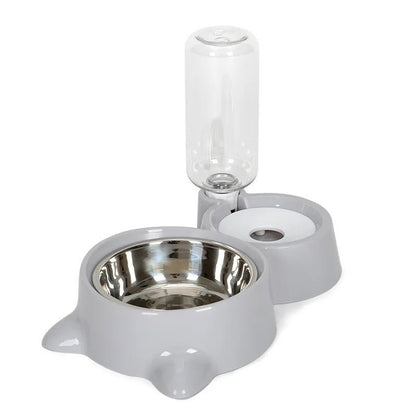 Automatic Pet Water Fountain - Gravity - Fed Bowl for Cats & Dogs - Freddie & Wilson