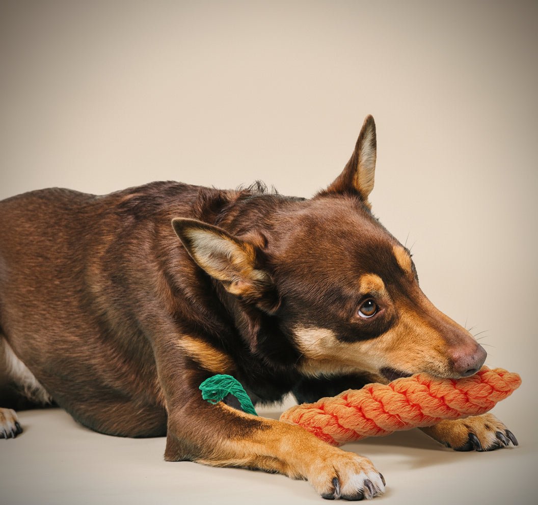 10 Piece Dog Rope Toys Set - Durable Chew Toys for Puppies & Dogs - Freddie & Wilson