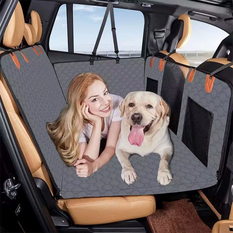 Seat Cover 2024 New Design Large Pet Back Seat Extender Car Backseat Protector Hammock Dog Car Seat Cover Hard Bottom for Travel - Freddie & Wilson