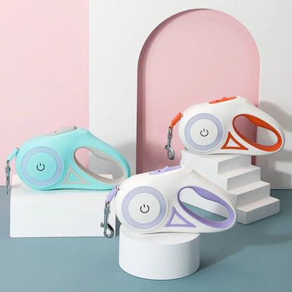 Retractable Dog Leash 3M & 5M - Durable Pet Lead for Large Dogs - Freddie & Wilson