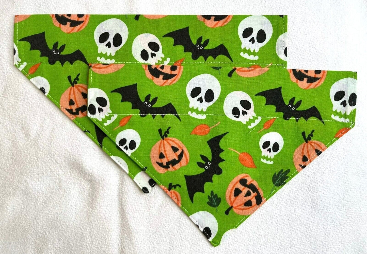 Halloween Dog Collar Accessories Bow & Bandana Handmade in UK. Multi Sizes - Freddie & Wilson