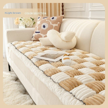 Chequered Pet Mat - Stylish Kennel Pad & Sofa Cover for Dogs & Cats - Freddie & Wilson