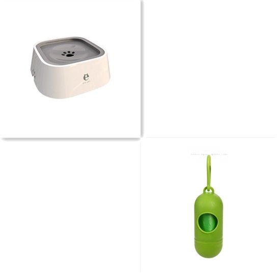 No - Splash Dog Water Bowl - Floating Anti - Spill Pet Bowl 1.5L - Freddie & Wilson