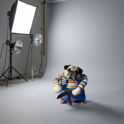 Pet Halloween Costume - Funny Scissor Outfit for Cats & Dogs - Freddie & Wilson